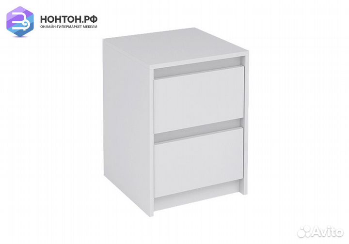 Тумба прикроватная Айден серый