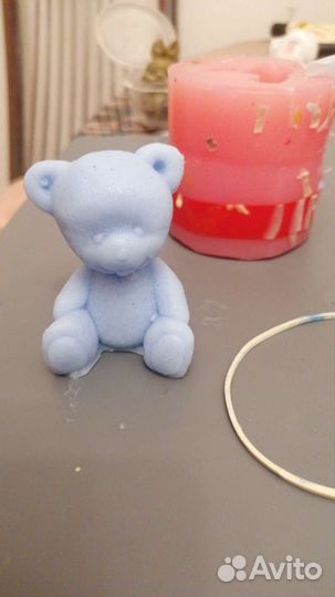 Зайки,мишки из мыла