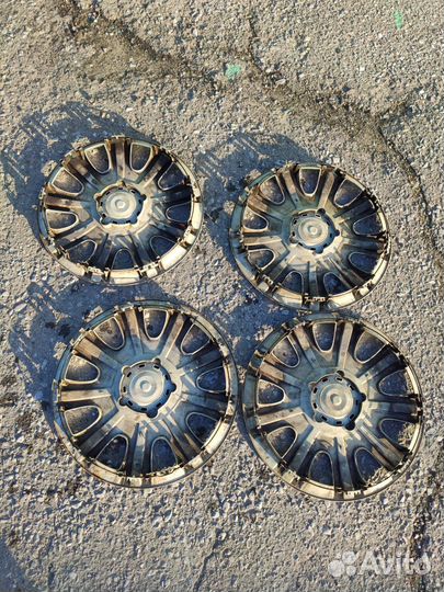 Колпаки на skoda octavia r15 оригинал