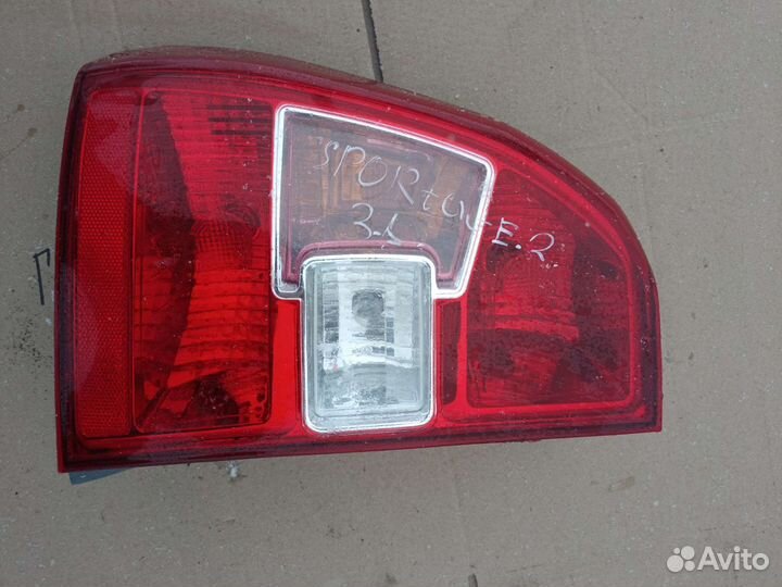Левый фонарь Kia Sportage 2