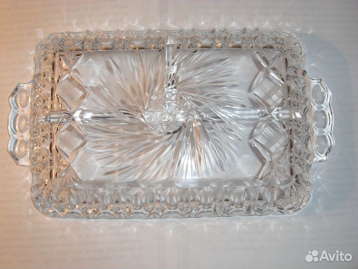 Менажницы стекло винтаж СССР и чсср