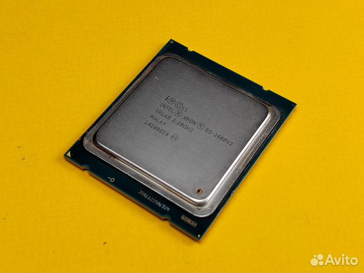 Intel xeon E5 2660V2 10 ядер 3000 мгц с гарантией