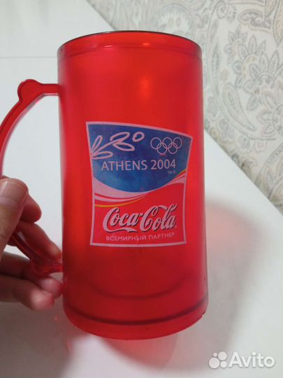 Кружка кока кола 2004г. Италия