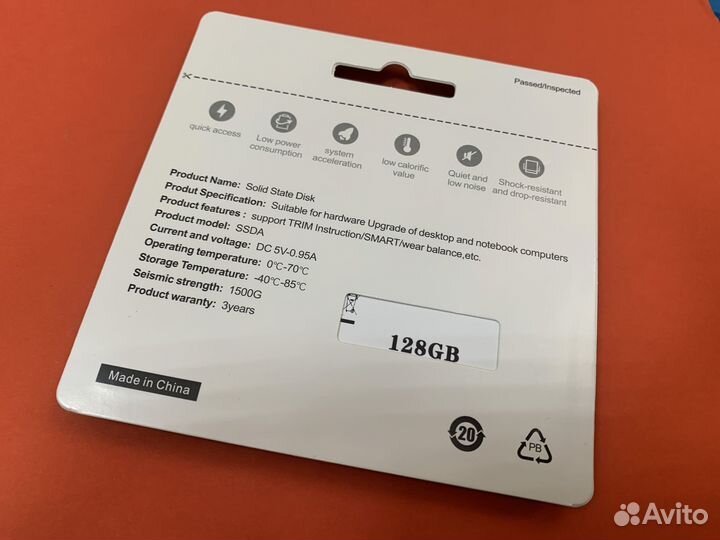 Новый Ssd CeaMere 128GB для Пк и ноутбука