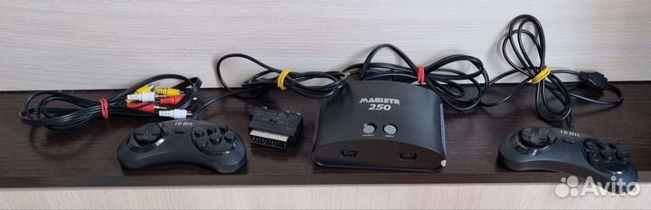 Игровая приставка Magistr Mega Drive 250 игр 16 би