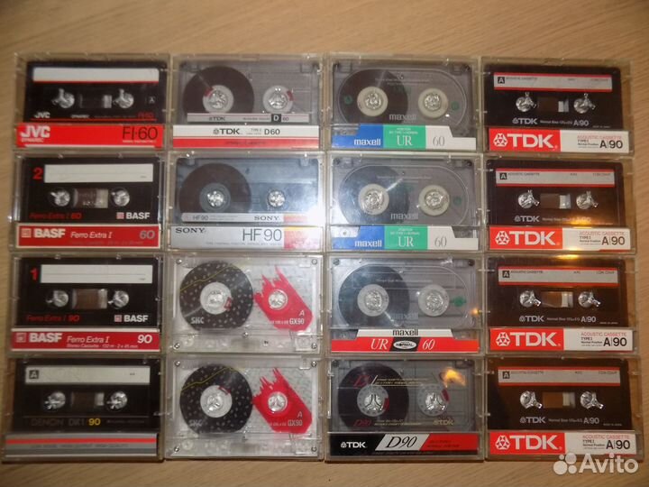 Аудиокассеты 16 шт хорошее состояние из 80х
