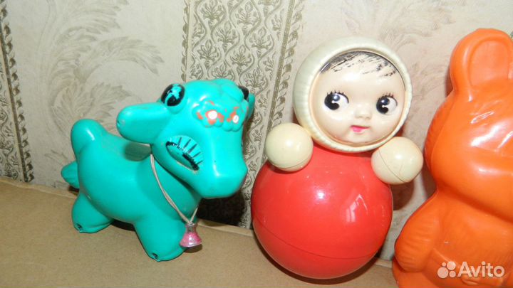 Игрушки разные из СССР - 8 шт.(одним лотом)