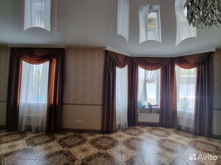 Шторы с ламбрекеном на 6 окон