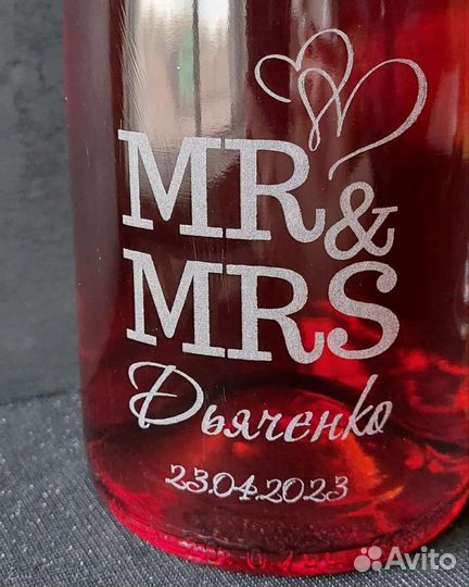 Свадебные бокалы, гравировка бокалов