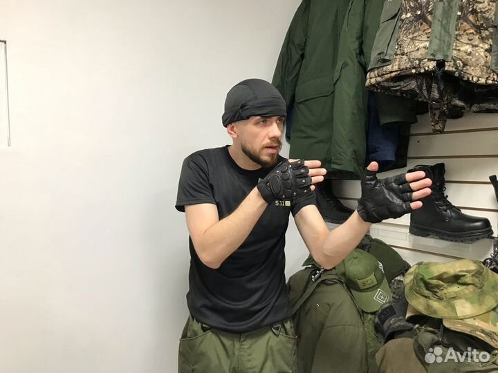 Балаклава маска летняя цвет черный