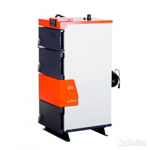 Котел твердотопливный Tis Uni