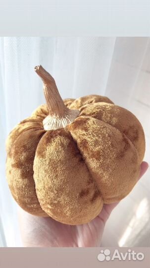 Тыква для декора Вашего дома - ручная работа