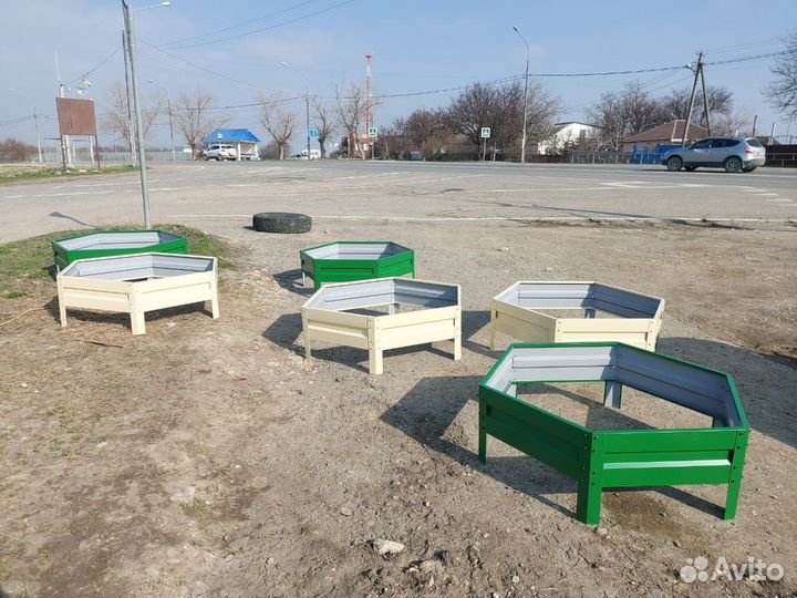 Грядки оцинкованные / металлические грядки