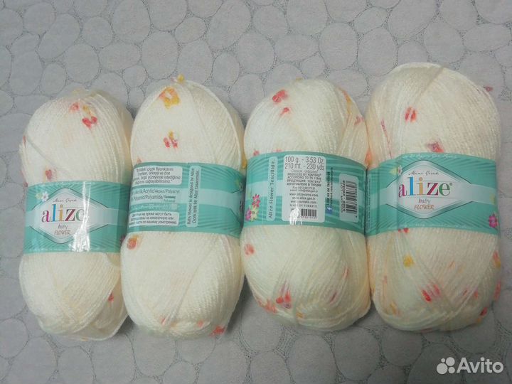 Пряжа alize baby flower