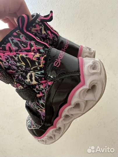 Сапожки для девочки демизесонные