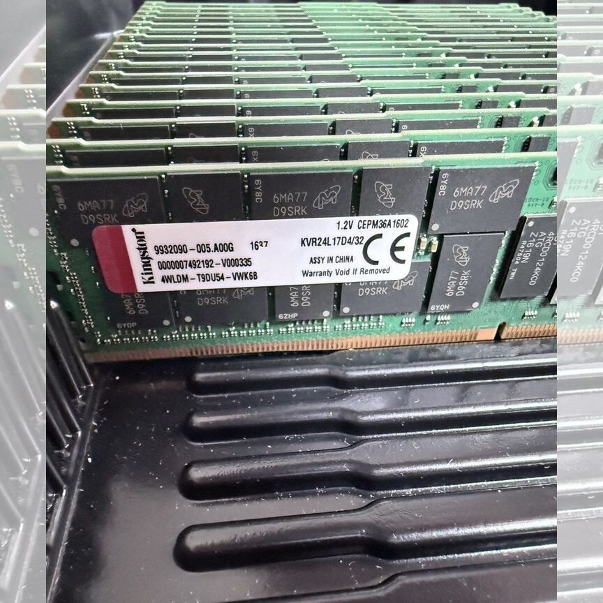 [KVR24L17D4/32] 32 Gb Ddr4 2400t Kingston Ecc Reg Kvr24l17d4/32