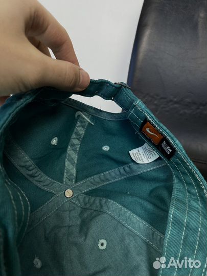 Nike Garment dyed Green Vintage Cap