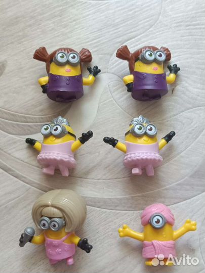 Миньоны из макдональдса