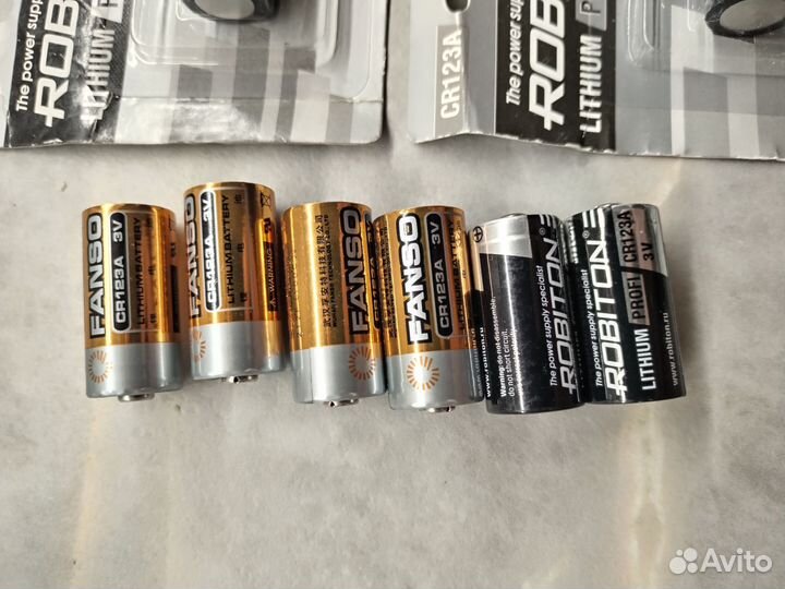 Батарейка cr123a