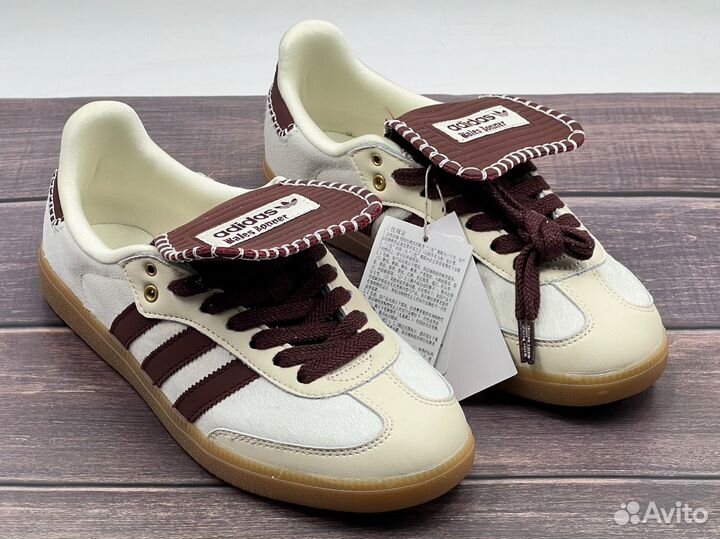 Adidas X wales cream white