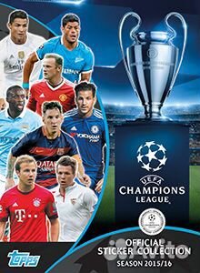Лига Чемпионов уефа 2015-16 наклейки