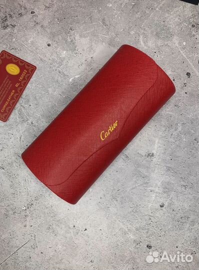 Очки Cartier с фyтляpoм