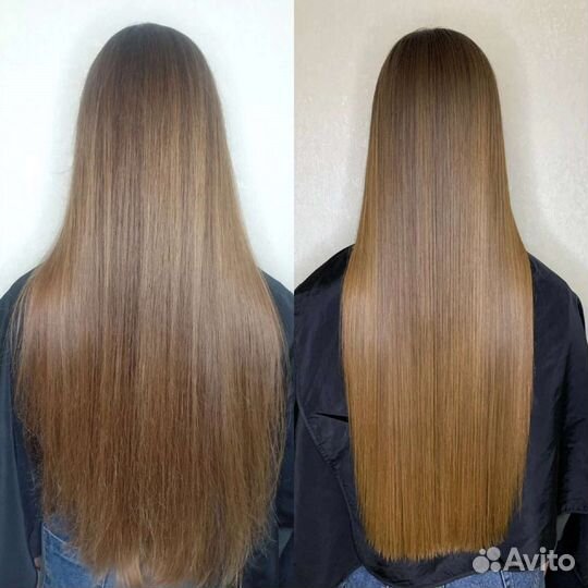 Кератиновое выпрямление волос и ботокс