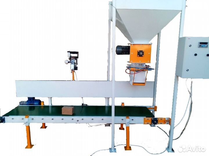 Упаковщик дозатор весовой фасовщик в мешки пакеты