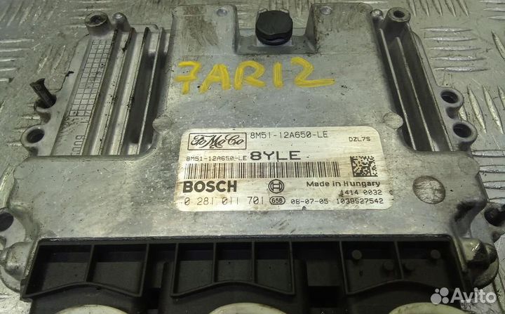 Блок управления двигателем Ford Focus/Focus RS/Foc