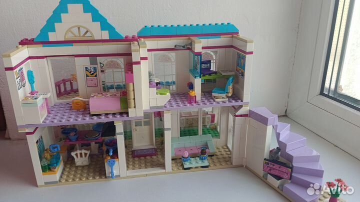 Lego friends дом стефани