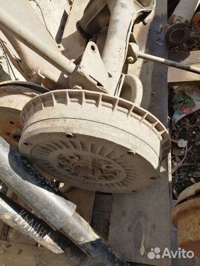 Задний мост на классику на дисках заварка