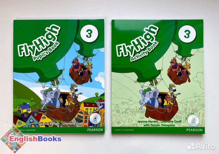 Fly high 3 комплект (PB,AB,CD) новые в плёнке