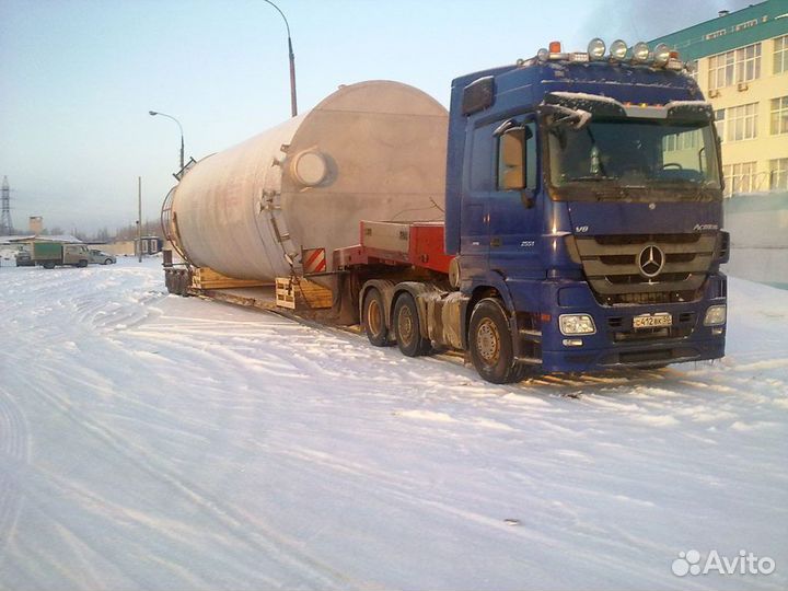 Негабаритные перевозки тралом