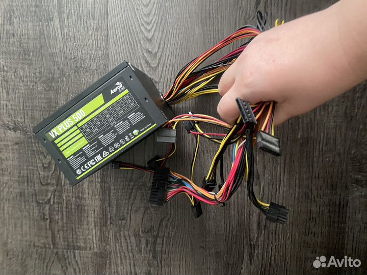 Блок питания aerocool vx plus 500w