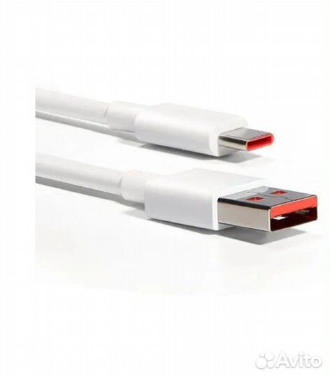 Кабель Xiaomi 6A Type-A to Type-C, BHR6032GL, глоб