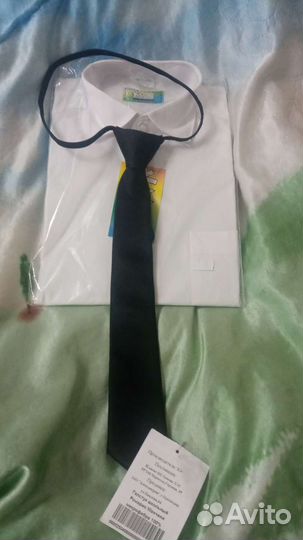 Рубашки школьные 122- 128