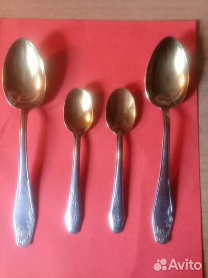 Ложки нерж.Титановое покрытие