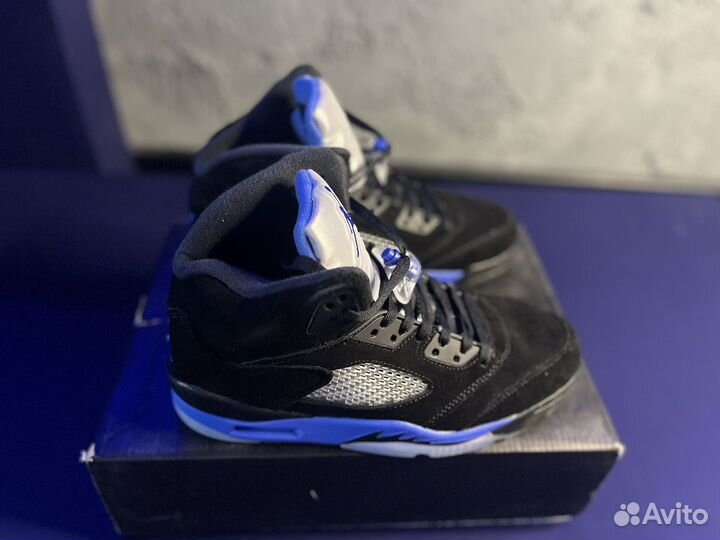 Nike air jordan 5 racer blue оригинал