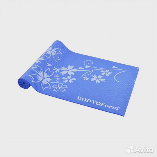 Коврик гимнастический BF-YM02 173*61*0.6 см (синий