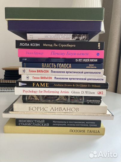 Книги по театру, балету, музыке