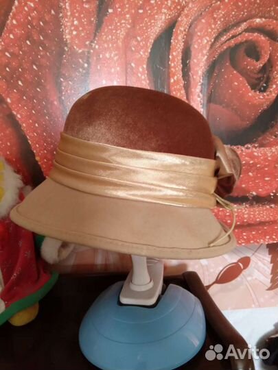 Шляпа фетровая женская