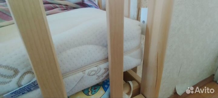 Детская кроватка с матрасом 60х120