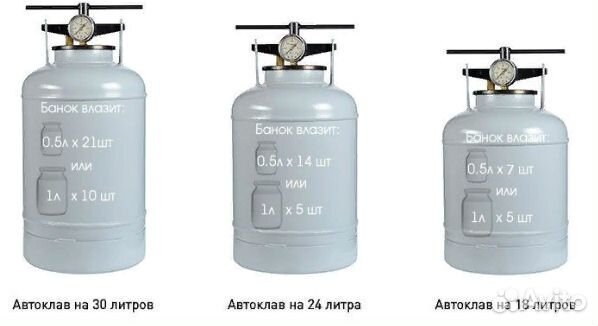 Автоклав 18л/24л/30л