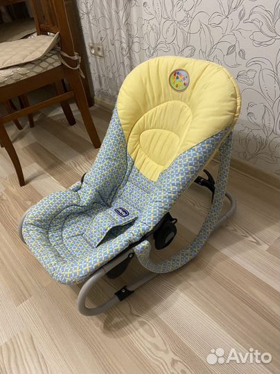 Шезлонг детский chicco