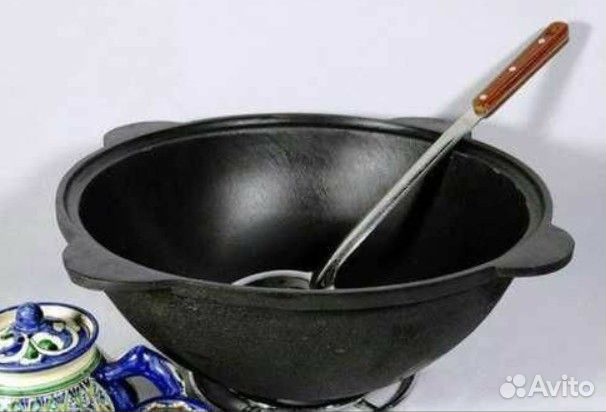 Казан чугунный