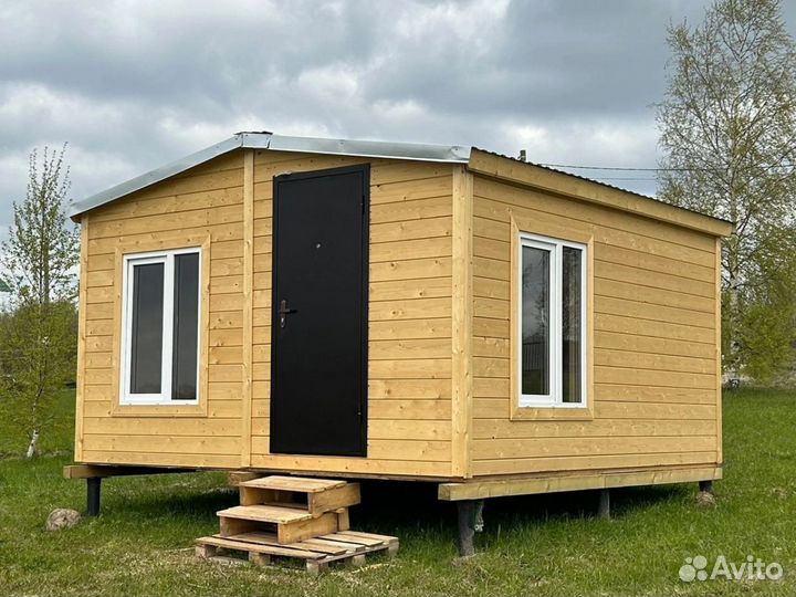 Дачный домик деревянный