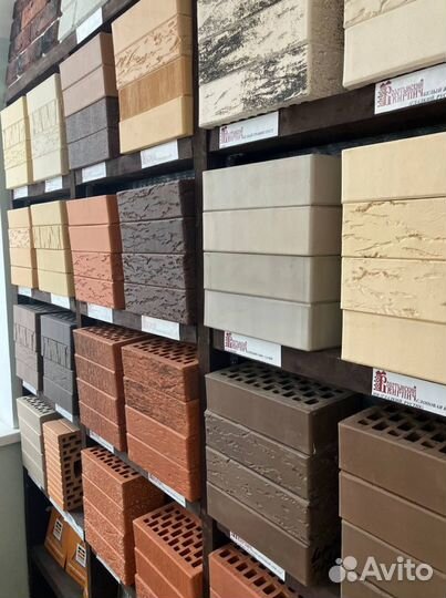 Кирпич облицовочный. Все цвета и размеры