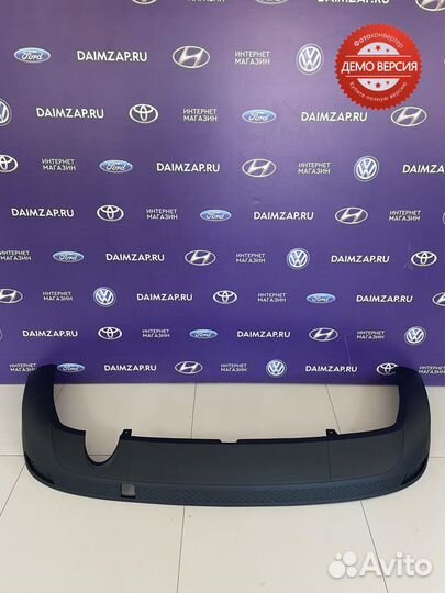 Губа заднего бампера Ford Focus 3 (11-14) 2л