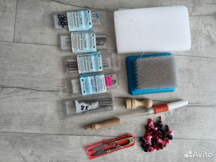 Шерсть для валяния пакетом