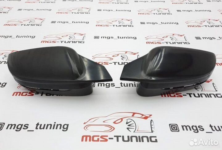 Крышки зеркал стиль M G80 на BMW 7 G11 под окрас